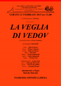 LA VEGLIA DI VEDOV